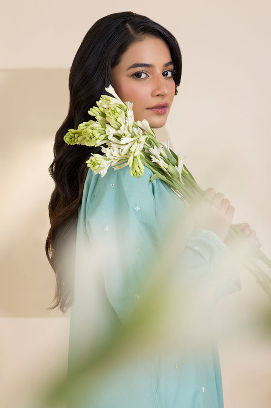 Embroidered Kurta - 2592