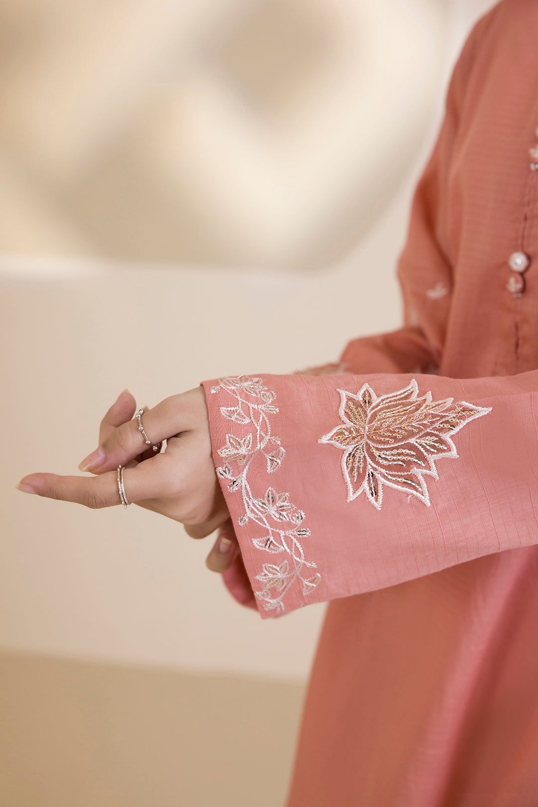 Embroidered Kurta - 2616