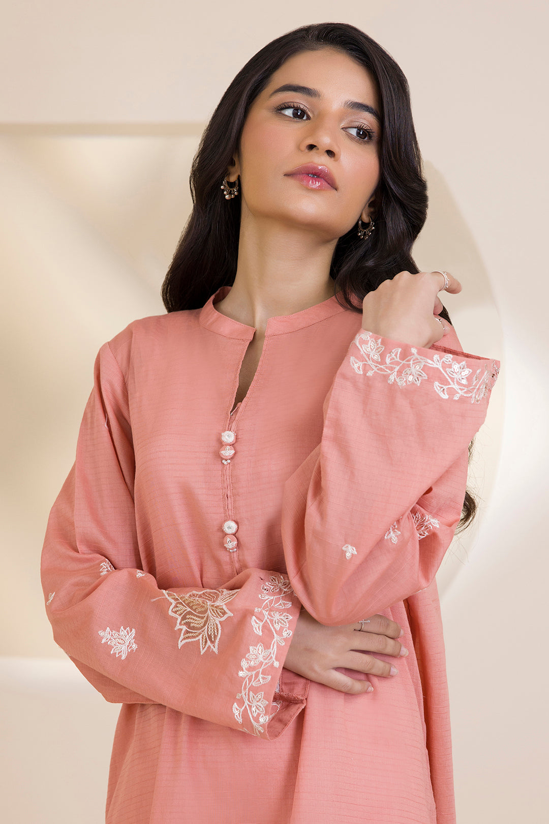 Embroidered Kurta - 2616