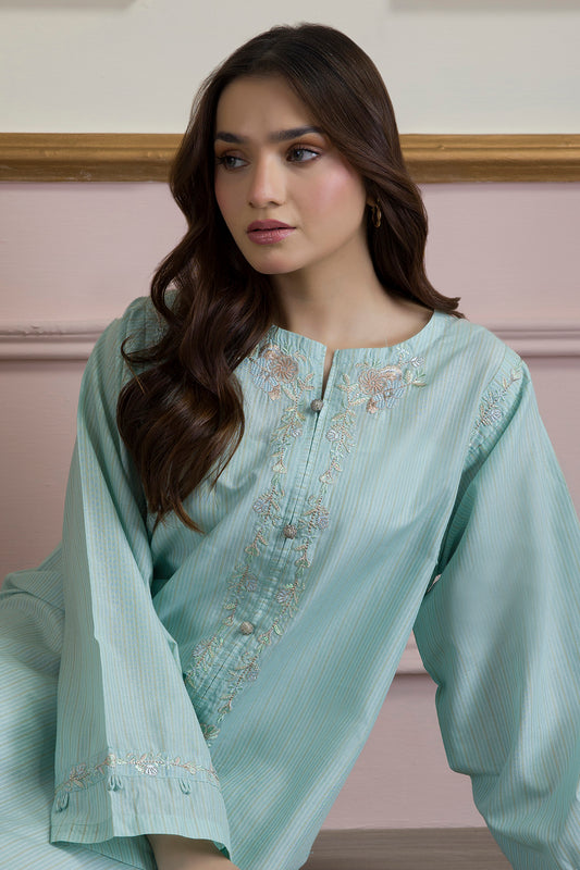Embroidered Kurta - 2617