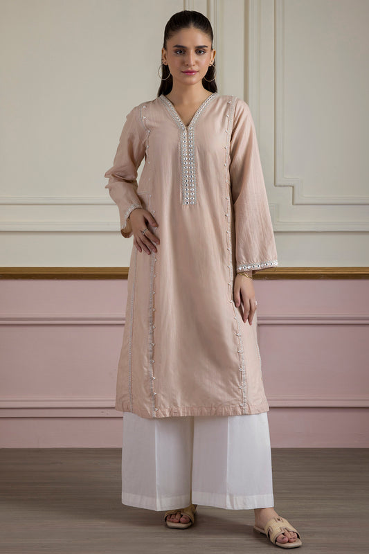 Embroidered Kurta - 2620