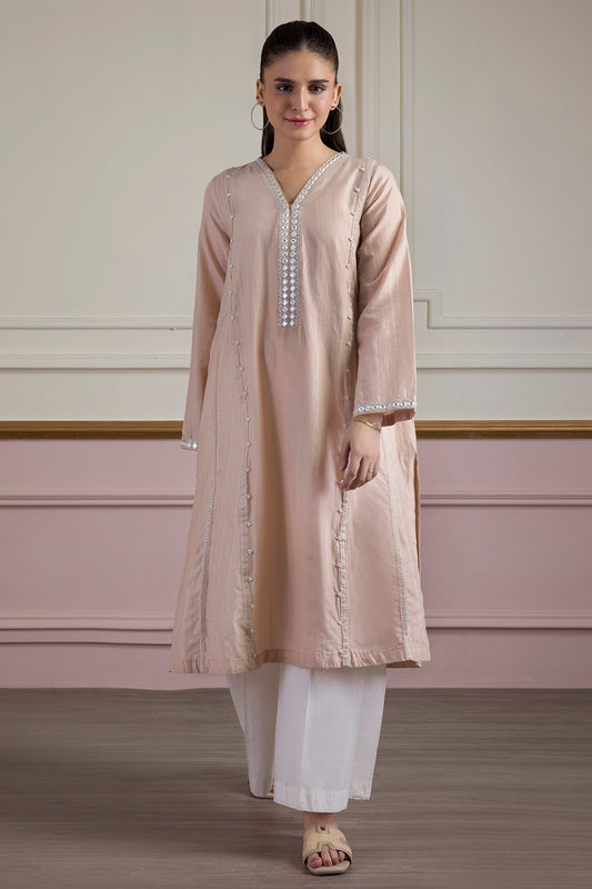 Embroidered Kurta - 2620