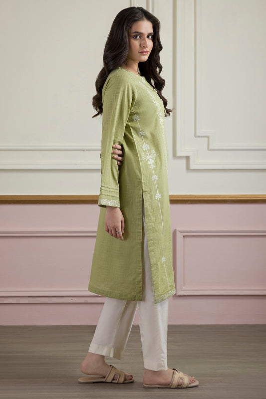 Embroidered Kurta - 2621