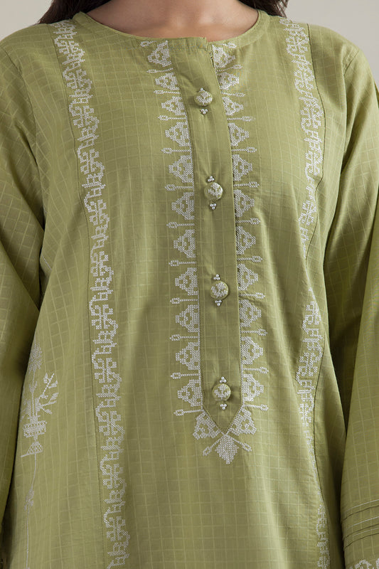 Embroidered Kurta - 2621