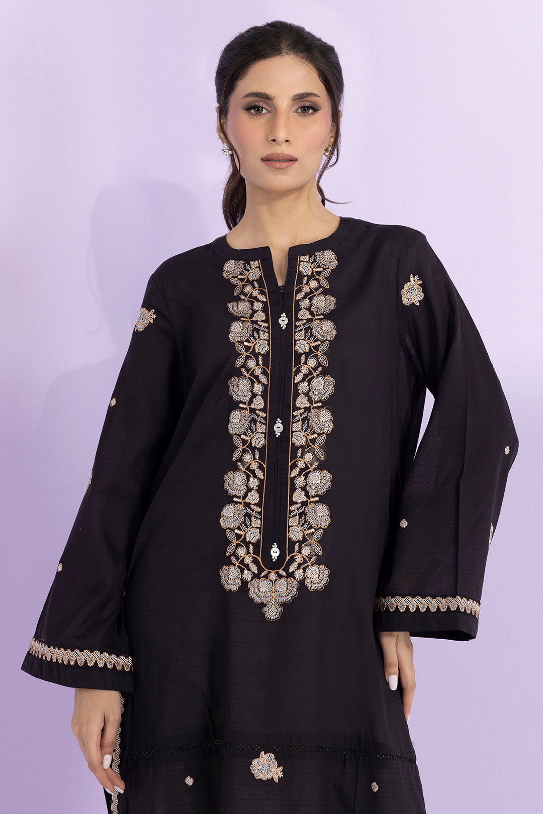 Embroidered Kurta - 2622