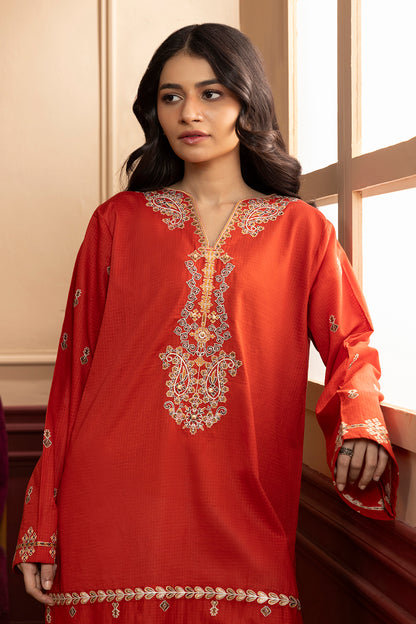 Embroidered Kurta - 2623