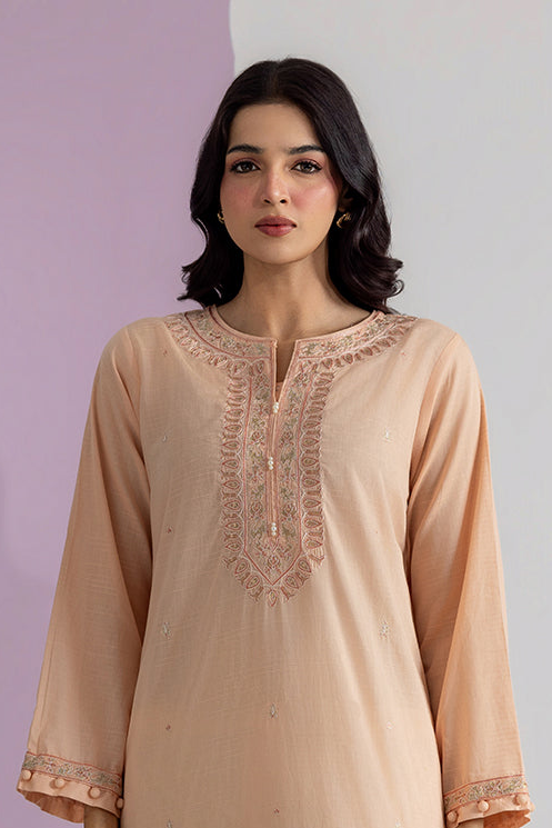 Embroidered Kurta - 2656