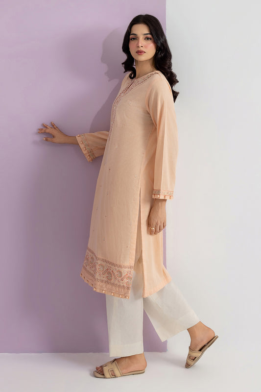 Embroidered Kurta - 2656