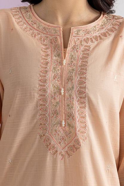 Embroidered Kurta - 2656
