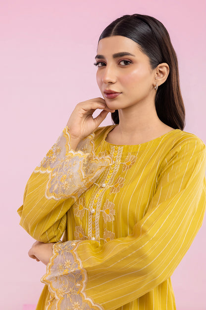 Embroidered Kurta - 2672