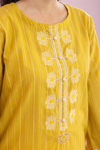 Embroidered Kurta - 2672