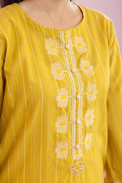 Embroidered Kurta - 2672