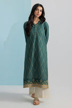 Embroidered Kurta - 2676