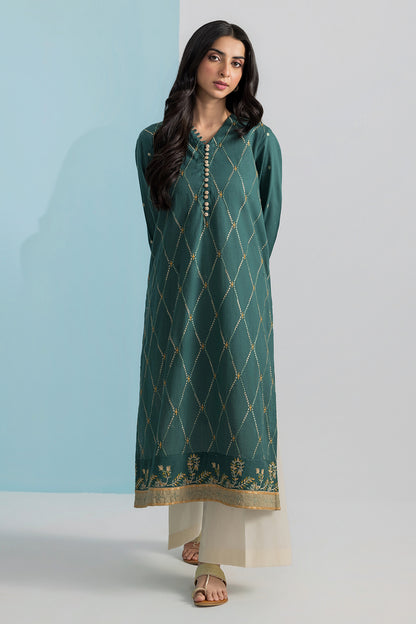 Embroidered Kurta - 2676
