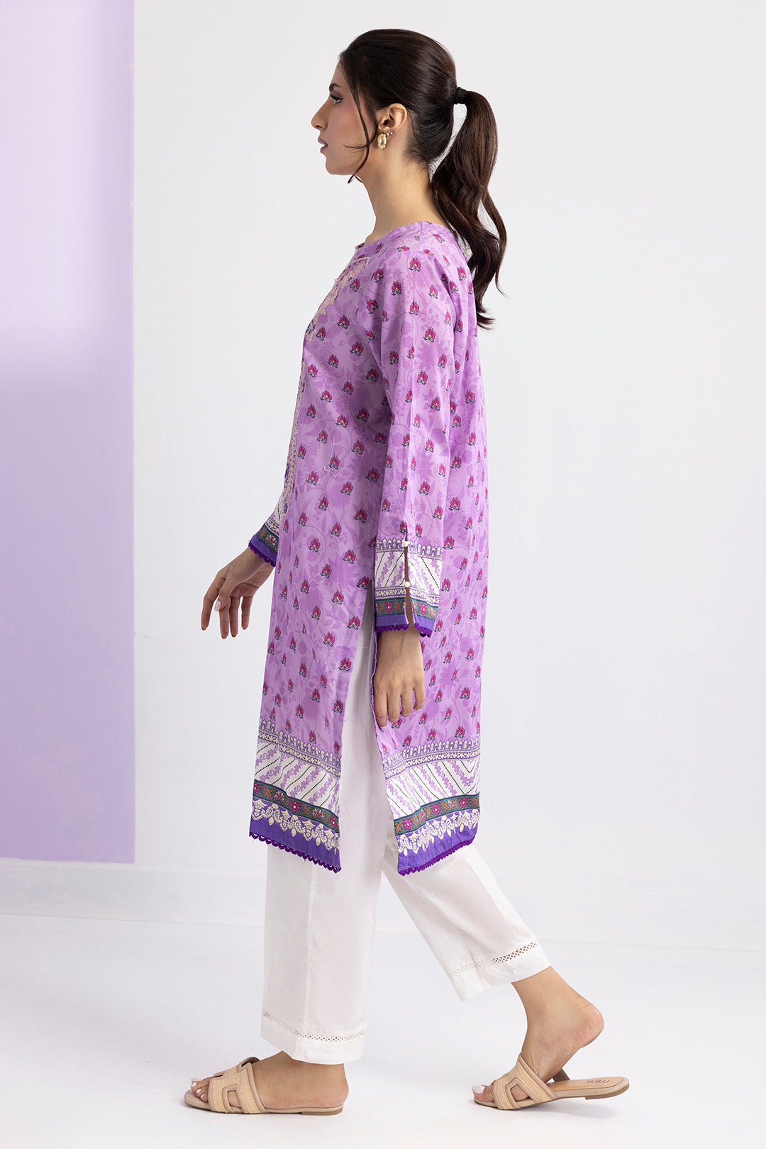 Embroidered Kurta Dupatta - 1430