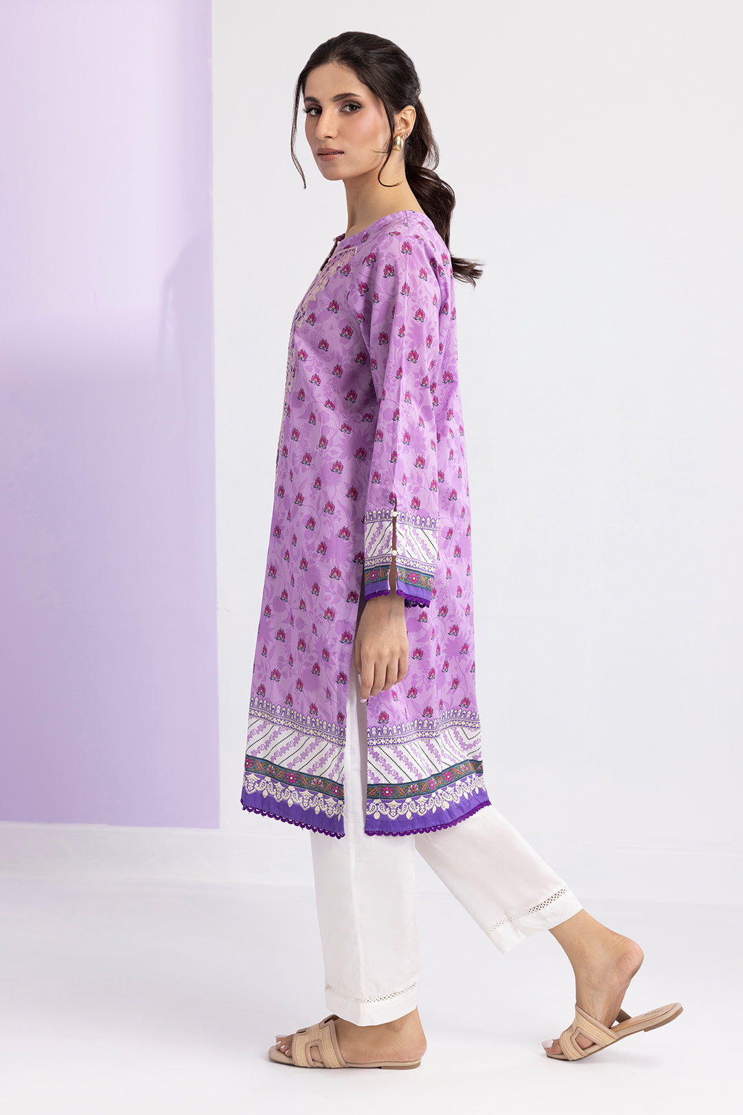Embroidered Kurta Dupatta - 1430