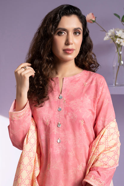 Embroidered Kurta Dupatta - 1431