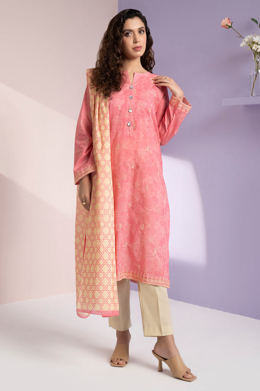 Embroidered Kurta Dupatta - 1431