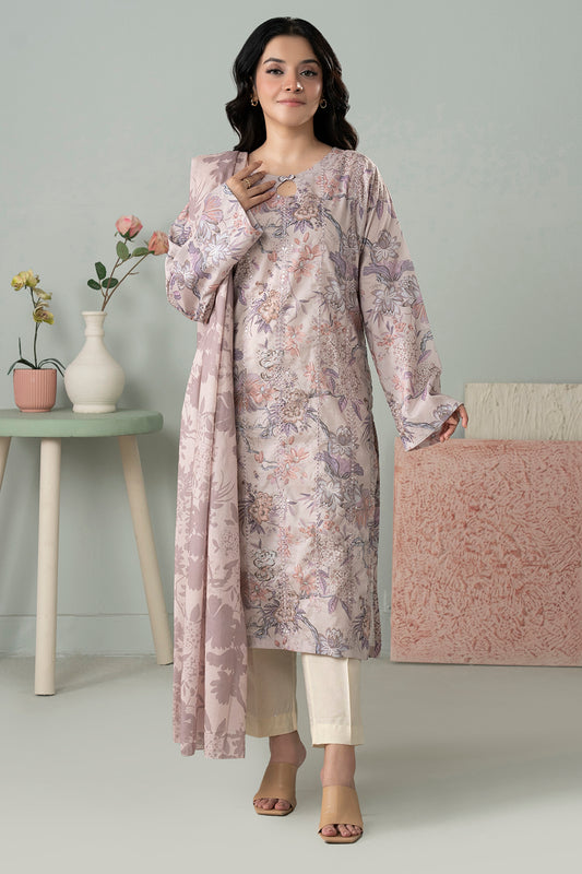 Embroidered Kurta Dupatta - 1433