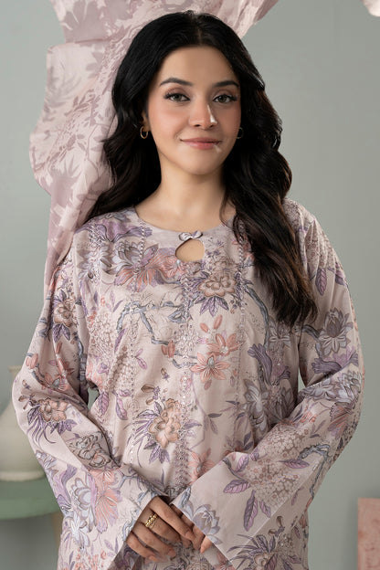 Embroidered Kurta Dupatta - 1433