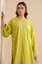 Embroidered Kurta Trouser - 1446