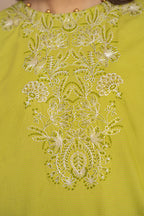 Embroidered Kurta Trouser - 1446