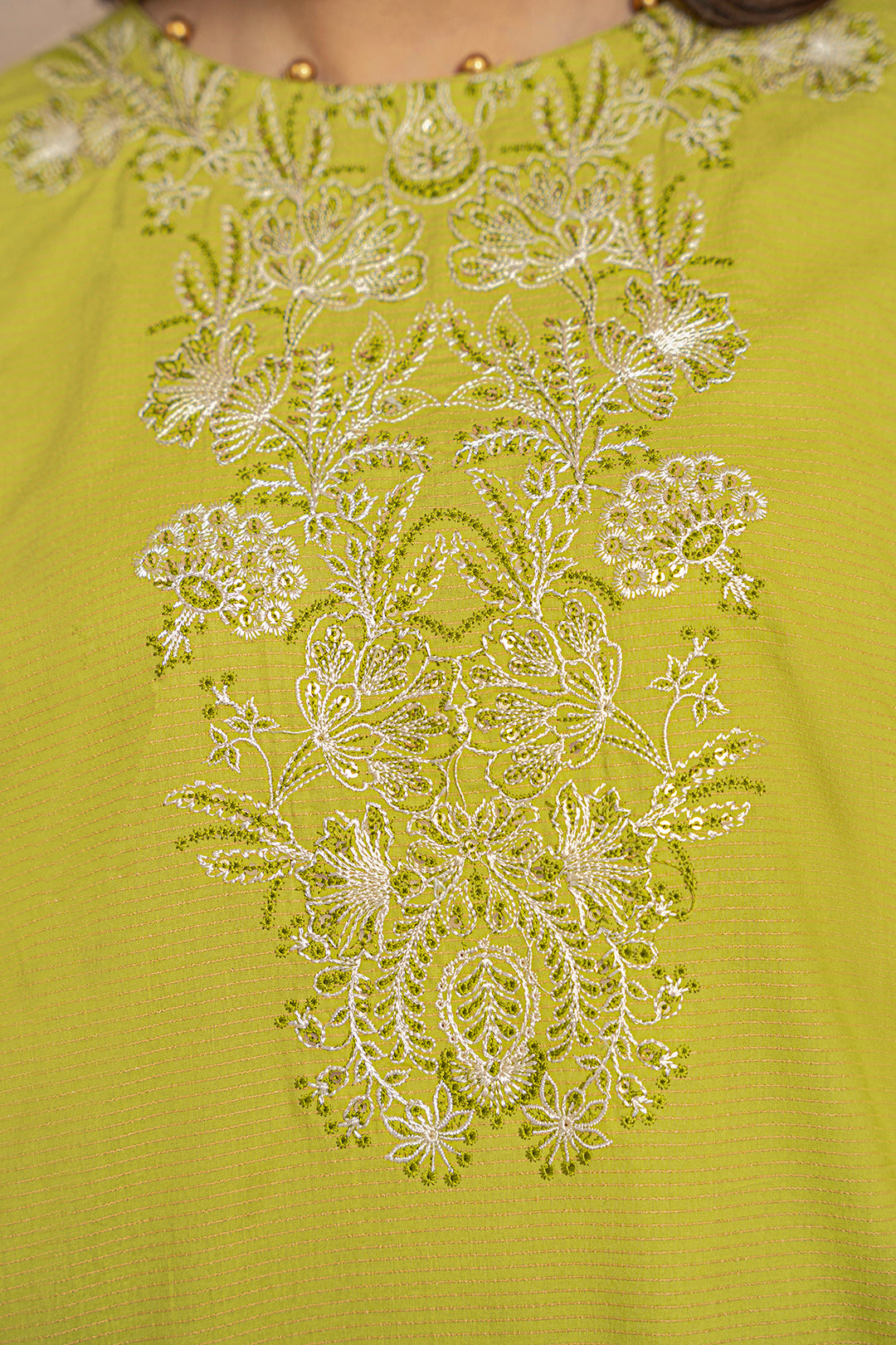 Embroidered Kurta Trouser - 1446