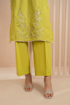 Embroidered Kurta Trouser - 1446