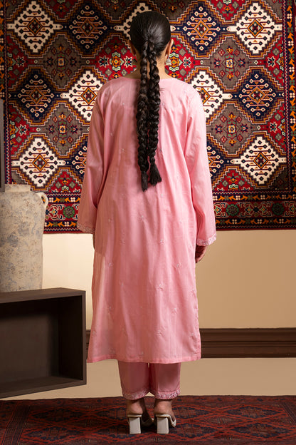 Embroidered Kurta Trouser - 1447