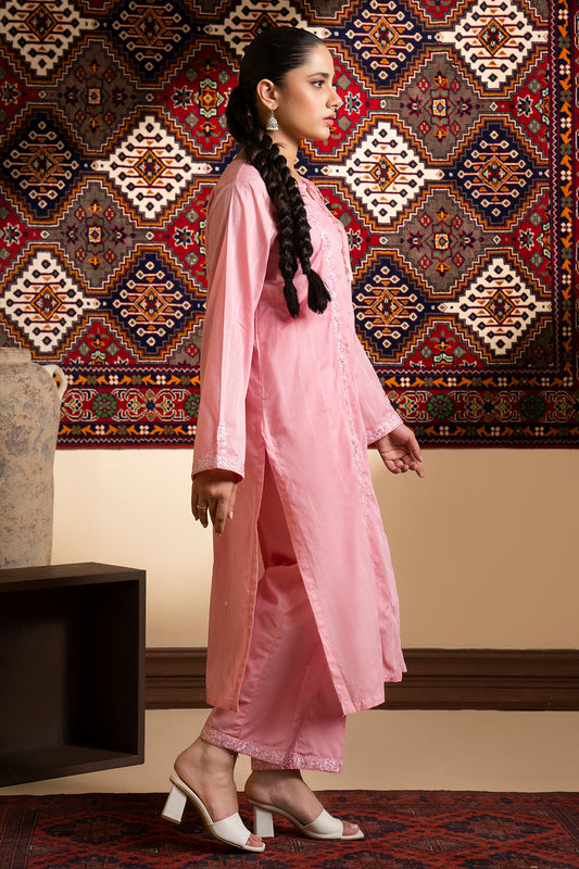 Embroidered Kurta Trouser - 1447