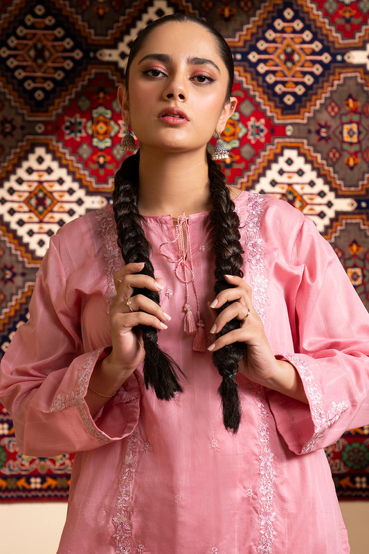 Embroidered Kurta Trouser - 1447