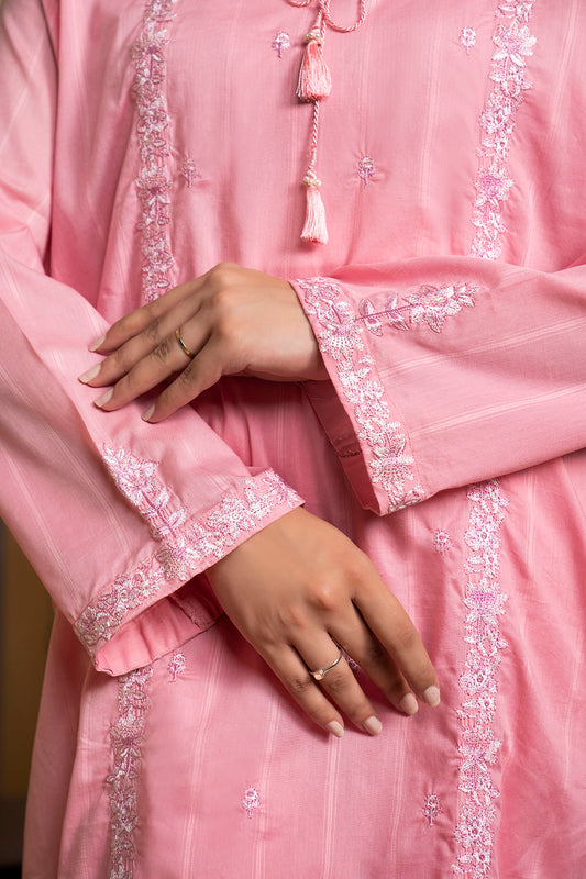 Embroidered Kurta Trouser - 1447
