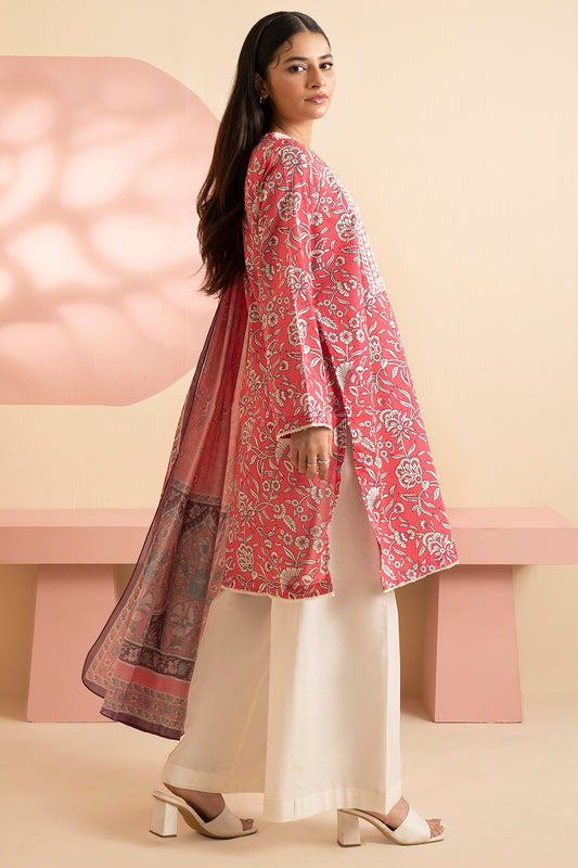 Embroidered Kurta Dupatta - 1476