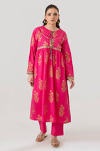 Embroidered Kurta Trouser - 1484