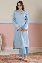 Embroidered Kurta Trouser - 1485