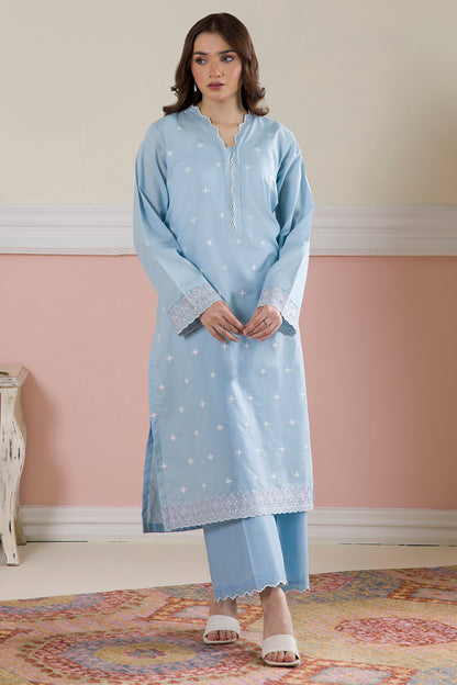 Embroidered Kurta Trouser - 1485