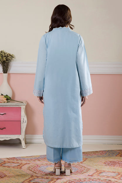Embroidered Kurta Trouser - 1485