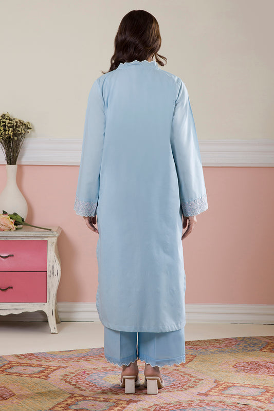 Embroidered Kurta Trouser - 1485