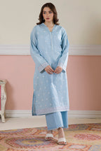 Embroidered Kurta Trouser - 1485