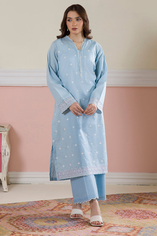 Embroidered Kurta Trouser - 1485