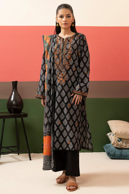 Embroidered Kurta Dupatta - 1506