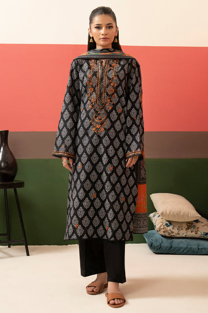 Embroidered Kurta Dupatta - 1506