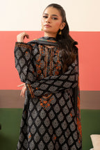 Embroidered Kurta Dupatta - 1506