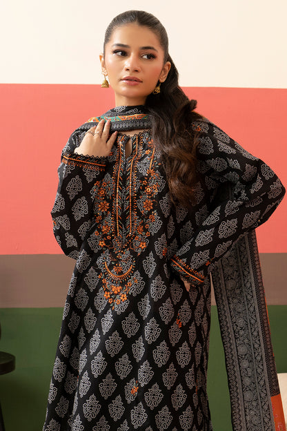 Embroidered Kurta Dupatta - 1506