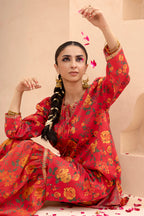 Embroidered Gharara Suit - 1512