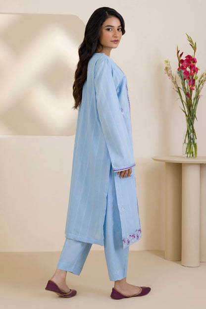 Embroidered Kurta Trouser - 1513