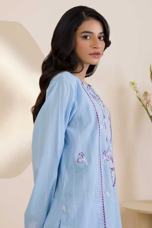 Embroidered Kurta Trouser - 1513
