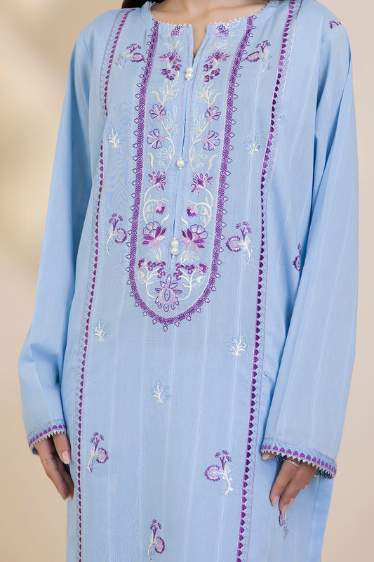 Embroidered Kurta Trouser - 1513