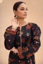 Embroidered Gharara Suit - 1514