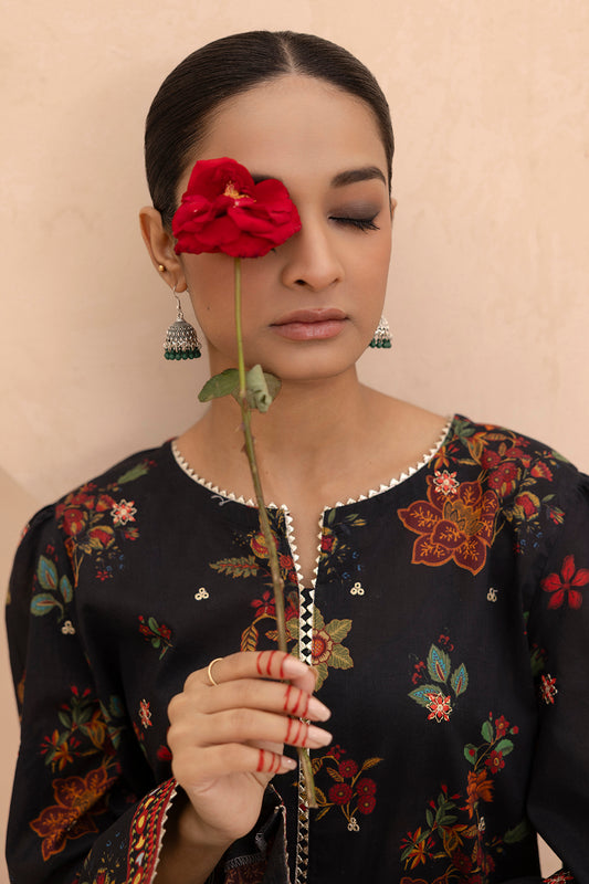 Embroidered Gharara Suit - 1514